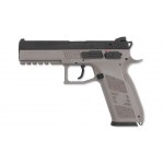 Страйкбольный пистолет ASG CZ P-09 incl. case. Flat Dark Earth, GBB, металл (18182)